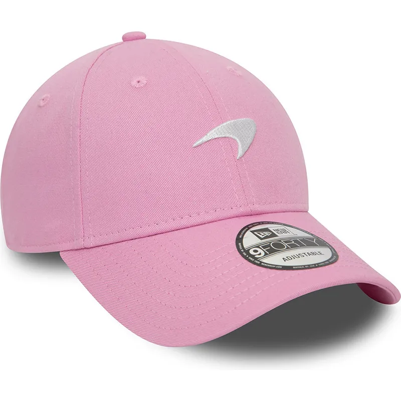 kasketter-buet-rosa-justerbar-rem-9forty-seasonal-fra-mclaren-racing-formula-1-af-new-era