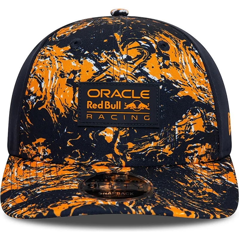 kasketter-buet-orange-snapback-9fifty-all-over-print-fra-red-bull-racing-formula-1-af-new-era