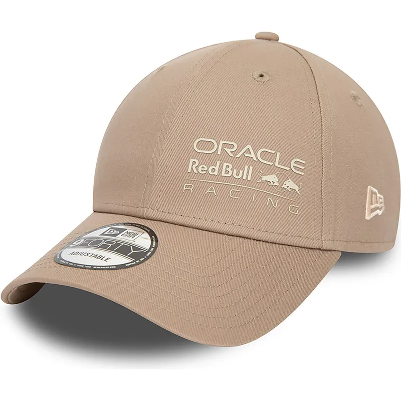 kasketter-buet-beige-snapback-9forty-seasonal-fra-red-bull-racing-formula-1-af-new-era