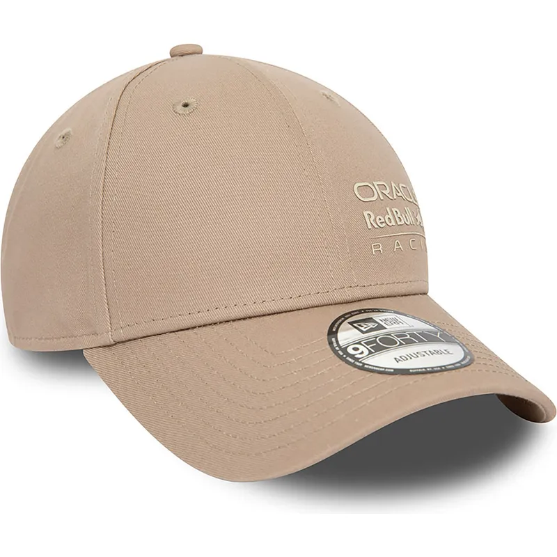 kasketter-buet-beige-snapback-9forty-seasonal-fra-red-bull-racing-formula-1-af-new-era