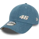new-era-valentino-rossi-vr46-motogp-9forty-denim-bla-buet-snapback-kasket