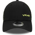 kasketter-buet-sort-snapback-9forty-poly-print-fra-valentino-rossi-vr46-motogp-af-new-era