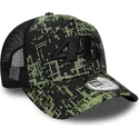 sort-trucker-cap-9forty-a-frame-poly-print-af-valentino-rossi-vr46-motogp-fra-new-era