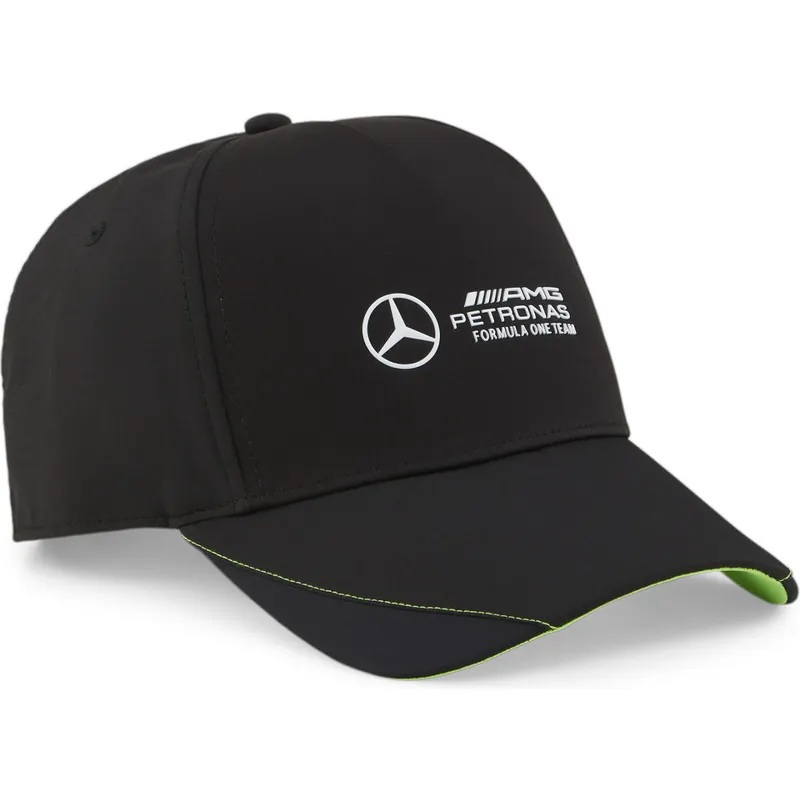 kasketter-buet-sort-snapback-bb-fra-mercedes-formula-1-af-puma kasketter-buet-sort-snapback-bb-fra-mercedes-formula-1-af-puma