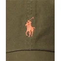 polo-ralph-lauren-cotton-chino-classic-sport-justerbar-gron-buet-kasket-med-orange-logo