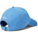 bla-justerbar-kasket-med-hvidt-logo-cotton-chino-classic-sport-fra-polo-ralph-lauren
