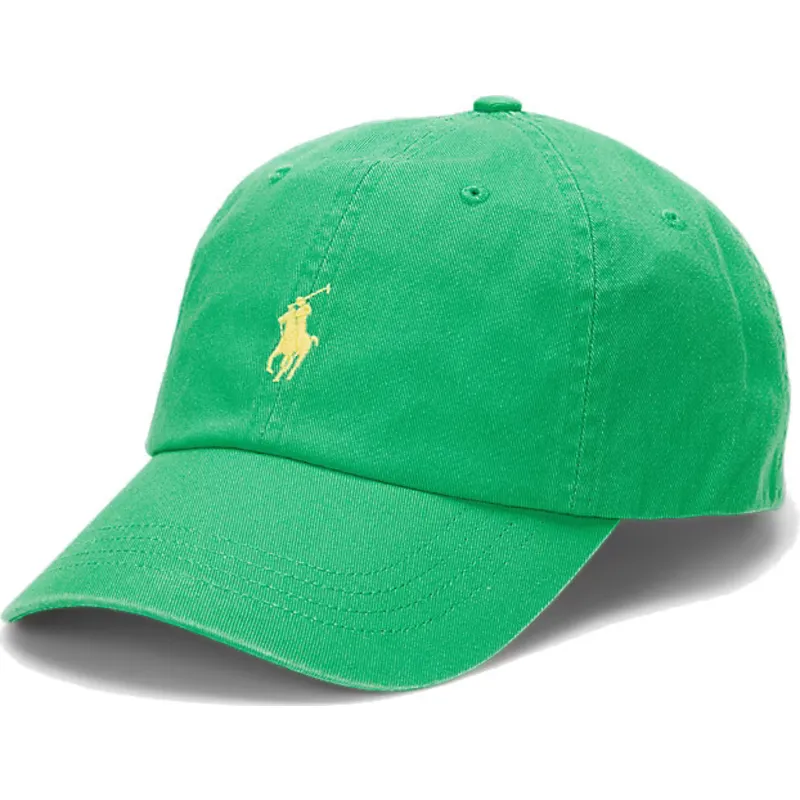 kasketter-buet-gron-justerbar-rem-af-polo-ralph-lauren kasketter-buet-gron-justerbar-rem-af-polo-ralph-lauren