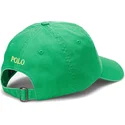 gron-justerbar-buet-kasket-med-gult-logo-cotton-chino-classic-sport-fra-polo-ralph-lauren