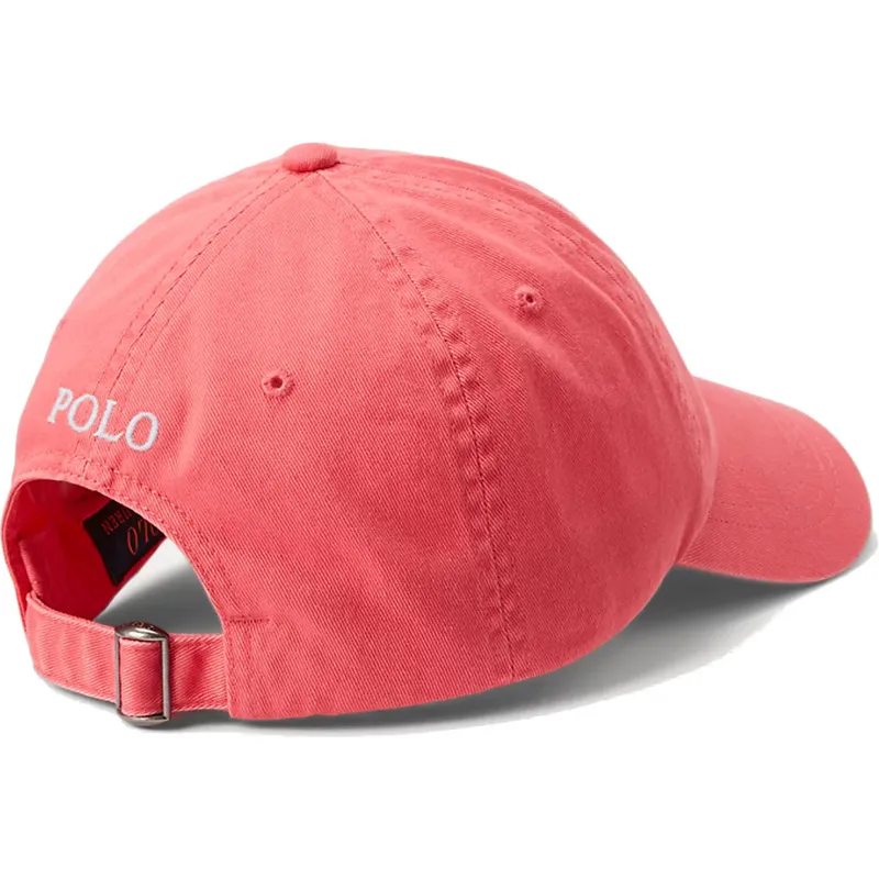 kasketter-buet-rod-justerbar-rem-af-polo-ralph-lauren kasketter-buet-rod-justerbar-rem-af-polo-ralph-lauren