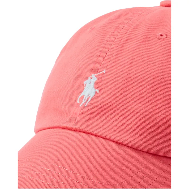 kasketter-buet-rod-justerbar-rem-af-polo-ralph-lauren kasketter-buet-rod-justerbar-rem-af-polo-ralph-lauren