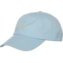 polo-ralph-lauren-curved-brim-yellow-logo-cotton-chino-classic-sport-light-blue-adjustable-cap