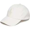 kasketter-buet-beige-justerbar-rem-af-polo-ralph-lauren