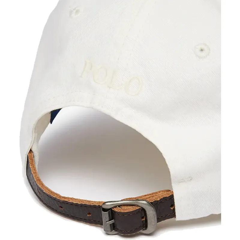 kasketter-buet-beige-justerbar-rem-af-polo-ralph-lauren kasketter-buet-beige-justerbar-rem-af-polo-ralph-lauren