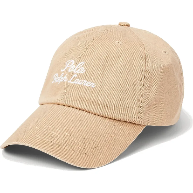 kasketter-buet-beige-justerbar-rem-af-polo-ralph-lauren kasketter-buet-beige-justerbar-rem-af-polo-ralph-lauren