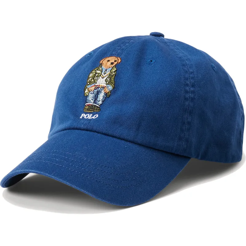 kasketter-buet-bla-justerbar-rem-af-polo-ralph-lauren