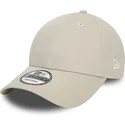kasketter-buet-beige-justerbar-rem-9forty-af-new-era