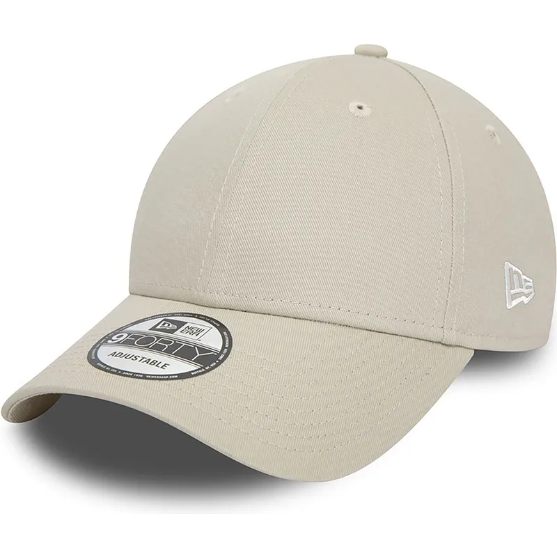 kasketter-buet-beige-justerbar-rem-9forty-af-new-era