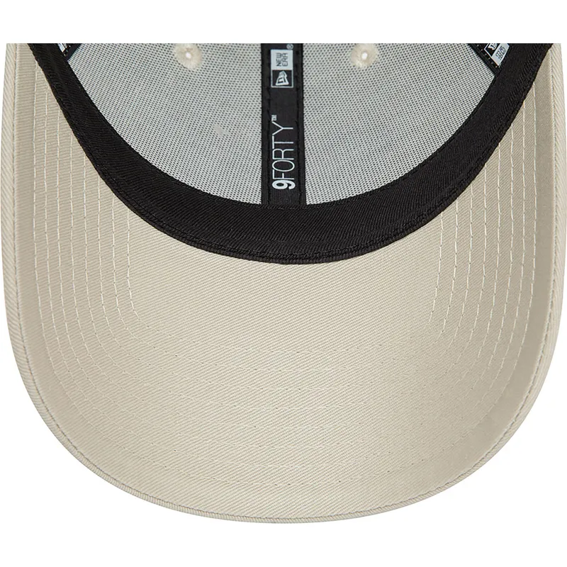 kasketter-buet-beige-justerbar-rem-9forty-af-new-era