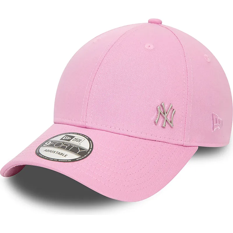 kasketter-buet-rosa-snapback-9forty-flawless-fra-new-york-yankees-mlb-af-new-era
