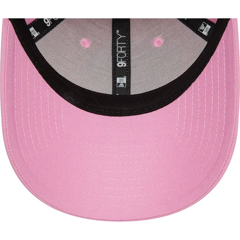 kasketter-buet-rosa-snapback-9forty-flawless-fra-new-york-yankees-mlb-af-new-era