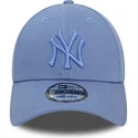 new-era-new-york-yankees-mlb-9forty-league-essential-justerbar-bla-kasket-med-buet-skygge-og-blat-logo
