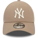 kasketter-buet-brun-justerbar-rem-claro-9forty-league-essential-fra-new-york-yankees-mlb-af-new-era