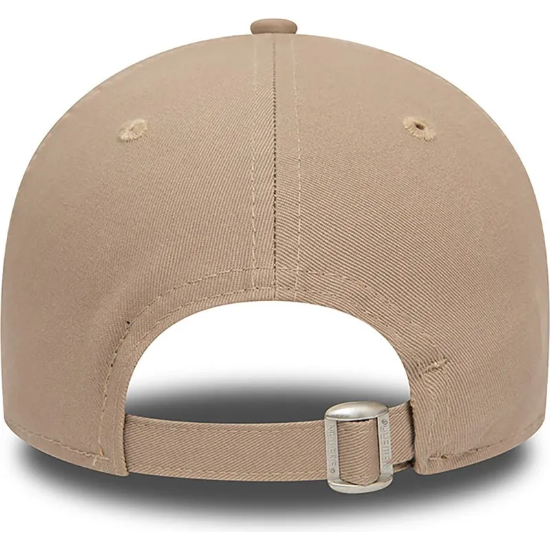 kasketter-buet-brun-justerbar-rem-claro-9forty-league-essential-fra-new-york-yankees-mlb-af-new-era