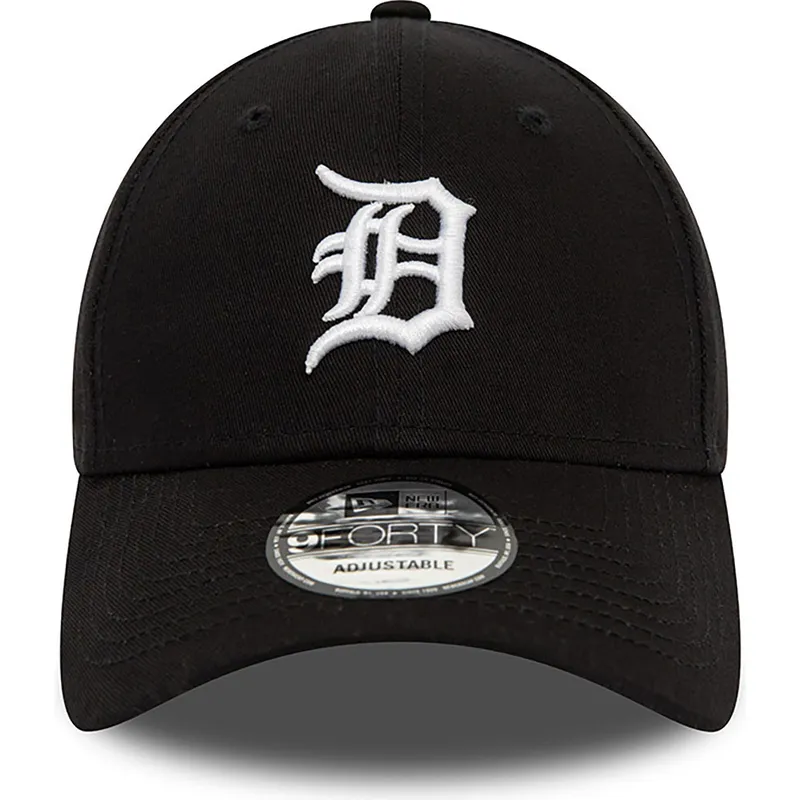 kasketter-buet-sort-justerbar-rem-9forty-league-essential-fra-detroit-tigers-mlb-af-new-era