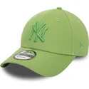 new-era-new-york-yankees-mlb-9forty-league-essential-justerbar-gron-buet-kasket-med-gront-logo