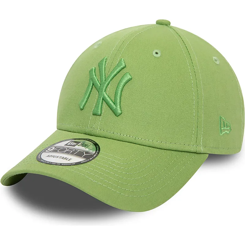 kasketter-buet-gron-justerbar-rem-9forty-league-essential-fra-new-york-yankees-mlb-af-new-era