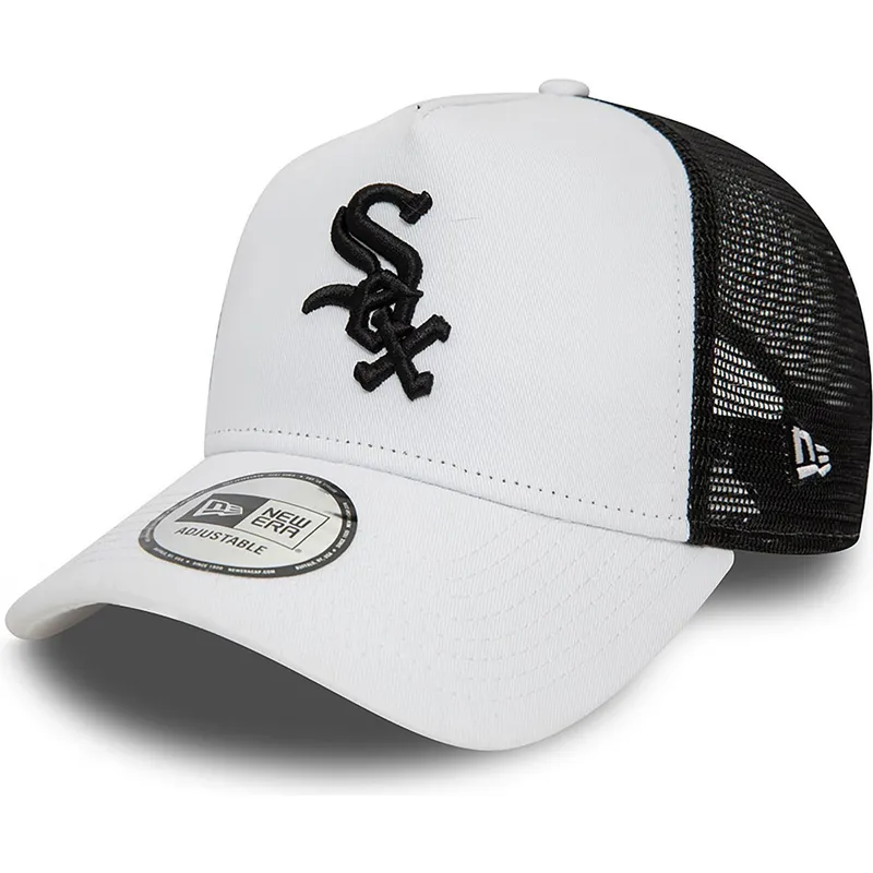 kasketter-buet-hvid-snapback-a-frame-league-essential-fra-chicago-white-sox-mlb-af-new-era