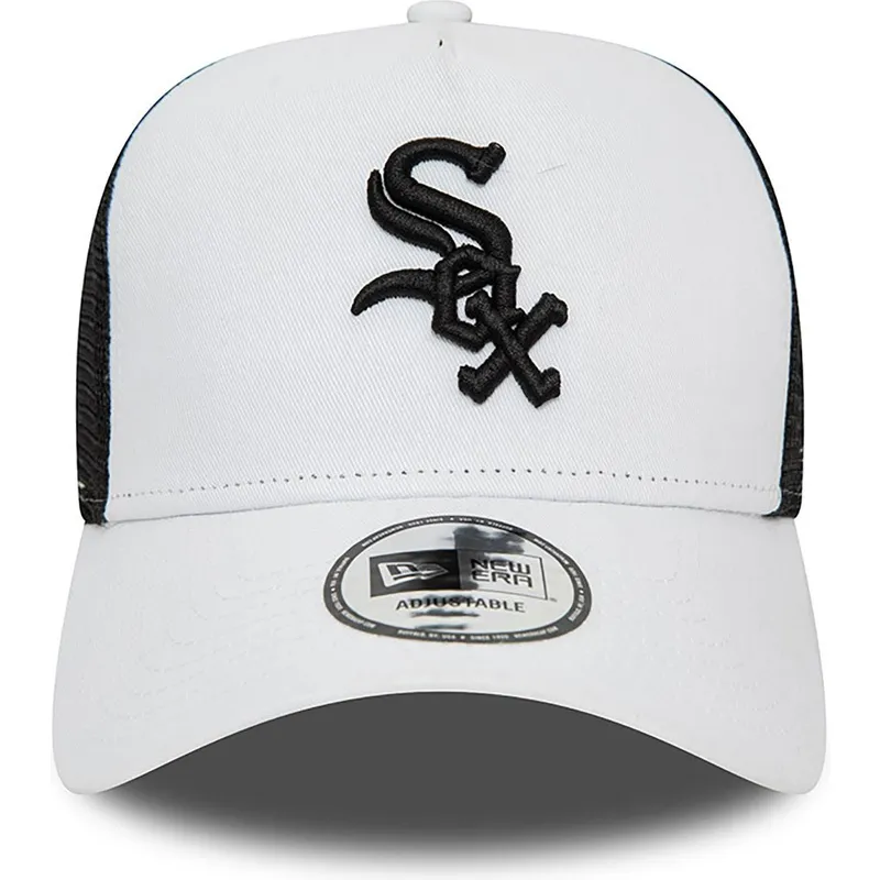kasketter-buet-hvid-snapback-a-frame-league-essential-fra-chicago-white-sox-mlb-af-new-era