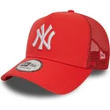kasketter-buet-rod-snapback-a-frame-league-essential-fra-new-york-yankees-mlb-af-new-era