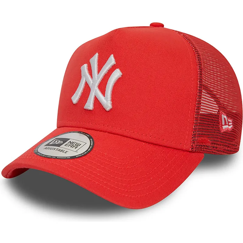 kasketter-buet-rod-snapback-a-frame-league-essential-fra-new-york-yankees-mlb-af-new-era