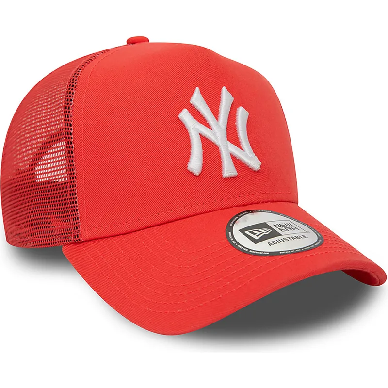 kasketter-buet-rod-snapback-a-frame-league-essential-fra-new-york-yankees-mlb-af-new-era