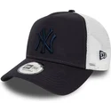 kasketter-buet-marinebla-snapback-a-frame-league-essential-fra-new-york-yankees-mlb-af-new-era