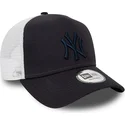 kasketter-buet-marinebla-snapback-a-frame-league-essential-fra-new-york-yankees-mlb-af-new-era