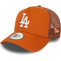 kasketter-buet-brun-snapback-a-frame-league-essential-fra-los-angeles-dodgers-mlb-af-new-era
