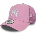 kasketter-buet-rosa-snapback-a-frame-league-essential-fra-new-york-yankees-mlb-af-new-era