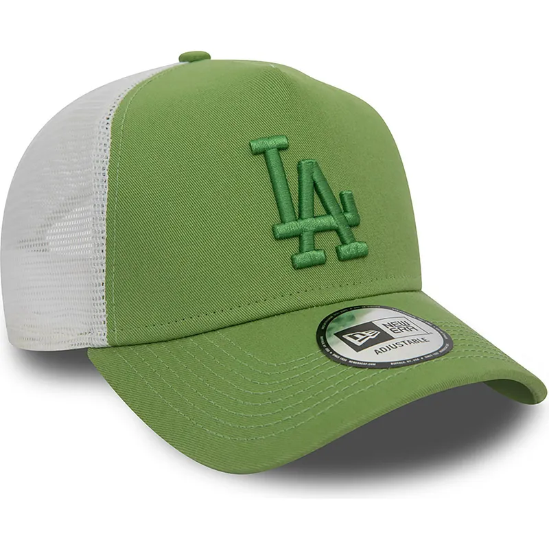 kasketter-buet-gron-snapback-a-frame-league-essential-fra-los-angeles-dodgers-mlb-af-new-era