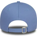 new-era-9twenty-santa-monica-california-wordmark-justerbar-bla-kvindekasket-med-buet-skygge