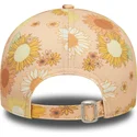 kasketter-buet-orange-justerbar-rem-9forty-floral-all-over-print-fra-new-york-yankees-mlb-af-new-era