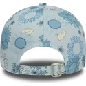 kasketter-buet-bla-justerbar-rem-9forty-floral-all-over-print-fra-new-york-yankees-mlb-af-new-era