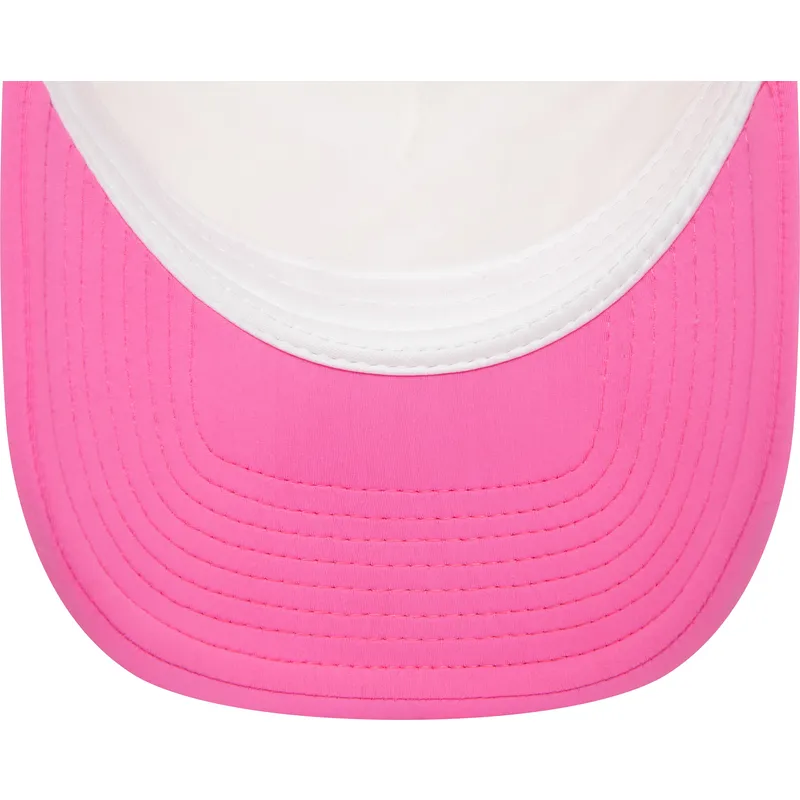kasketter-buet-rosa-snapback-a-frame-foam-front-fra-florida-beach-club-af-new-era