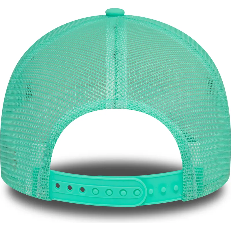 kasketter-buet-gron-snapback-a-frame-foam-front-fra-miami-surf-club-florida-af-new-era