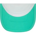 hvid-og-gron-trucker-kasket-til-kvinder-a-frame-foam-front-fra-miami-surf-club-florida-fra-new-era