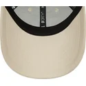 kasketter-buet-beige-justerbar-rem-9forty-flower-fra-new-york-yankees-mlb-af-new-era