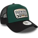 kasketter-buet-gron-snapback-a-frame-af-new-era