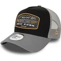 kasketter-buet-sort-snapback-a-frame-af-new-era