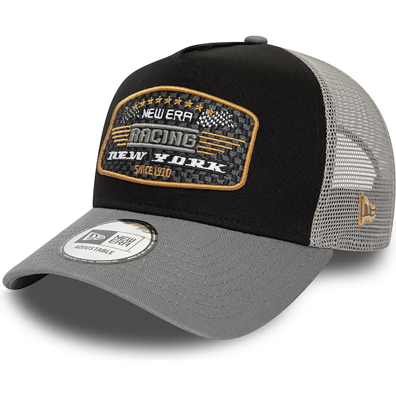 kasketter-buet-sort-snapback-a-frame-af-new-era